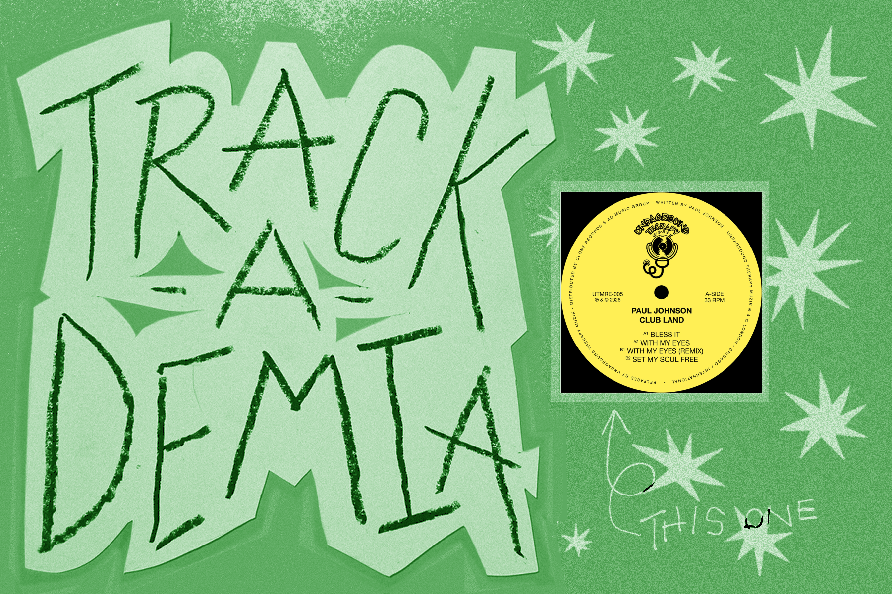 TRACKEDEMIA: “With My Eyes” – Paul Johnson